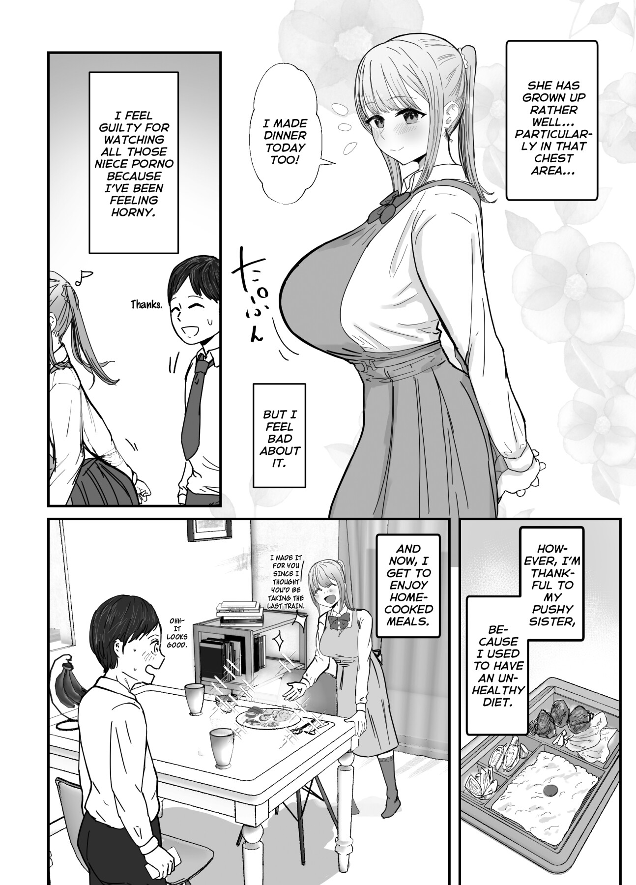 Hentai Manga Comic-My busty niece, a high school girl living with me, gives me a lot of comfort through sweet sex.-Read-5
